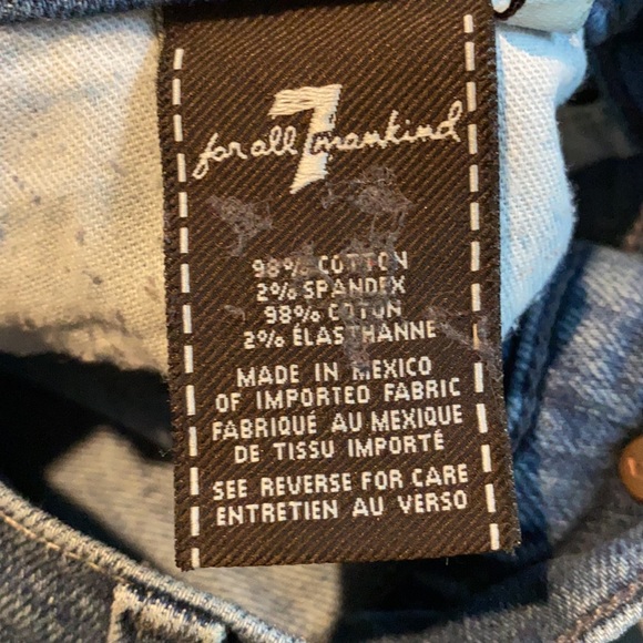 7 FOR ALL MANKIND MENS JEANS - Picture 7 of 8